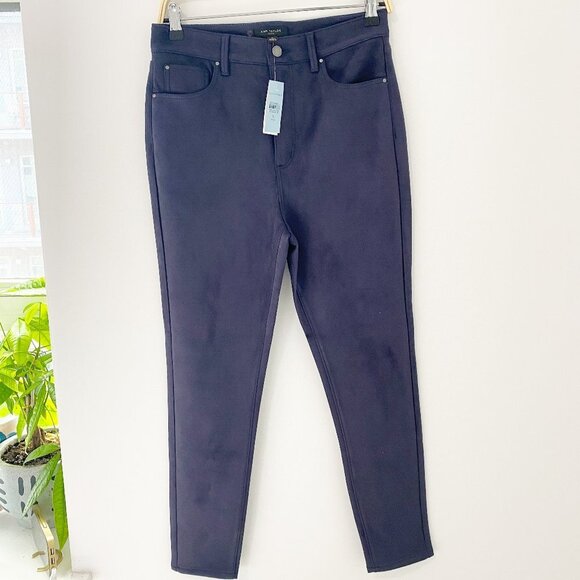Ann Taylor Pants - NEW Ann Taylor Purple Crushed Velvet Pants Size 10 Petite
